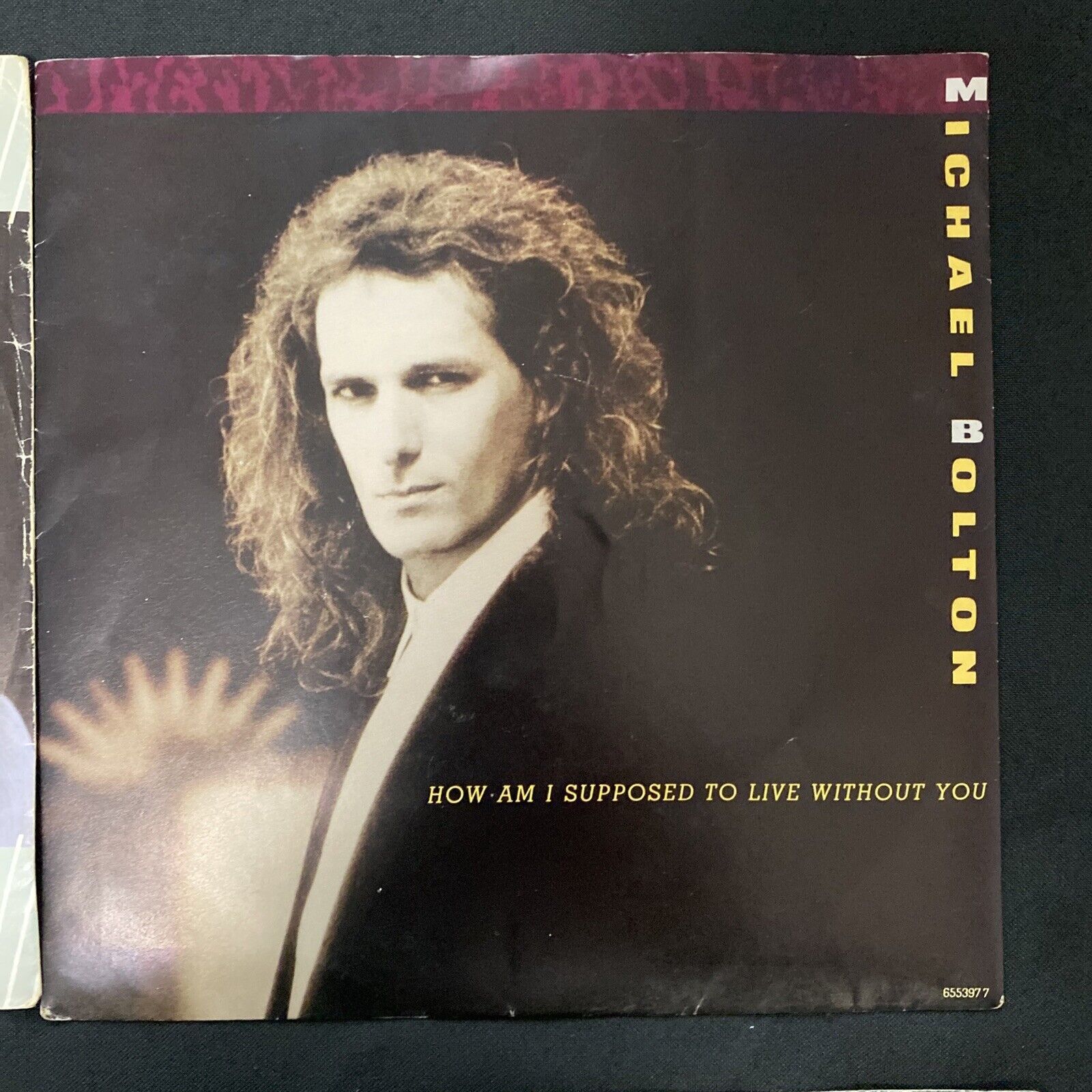Vinyl Records 7" Singles 5 x 1980's George Benson, Michael Bolton Etc - (9458)