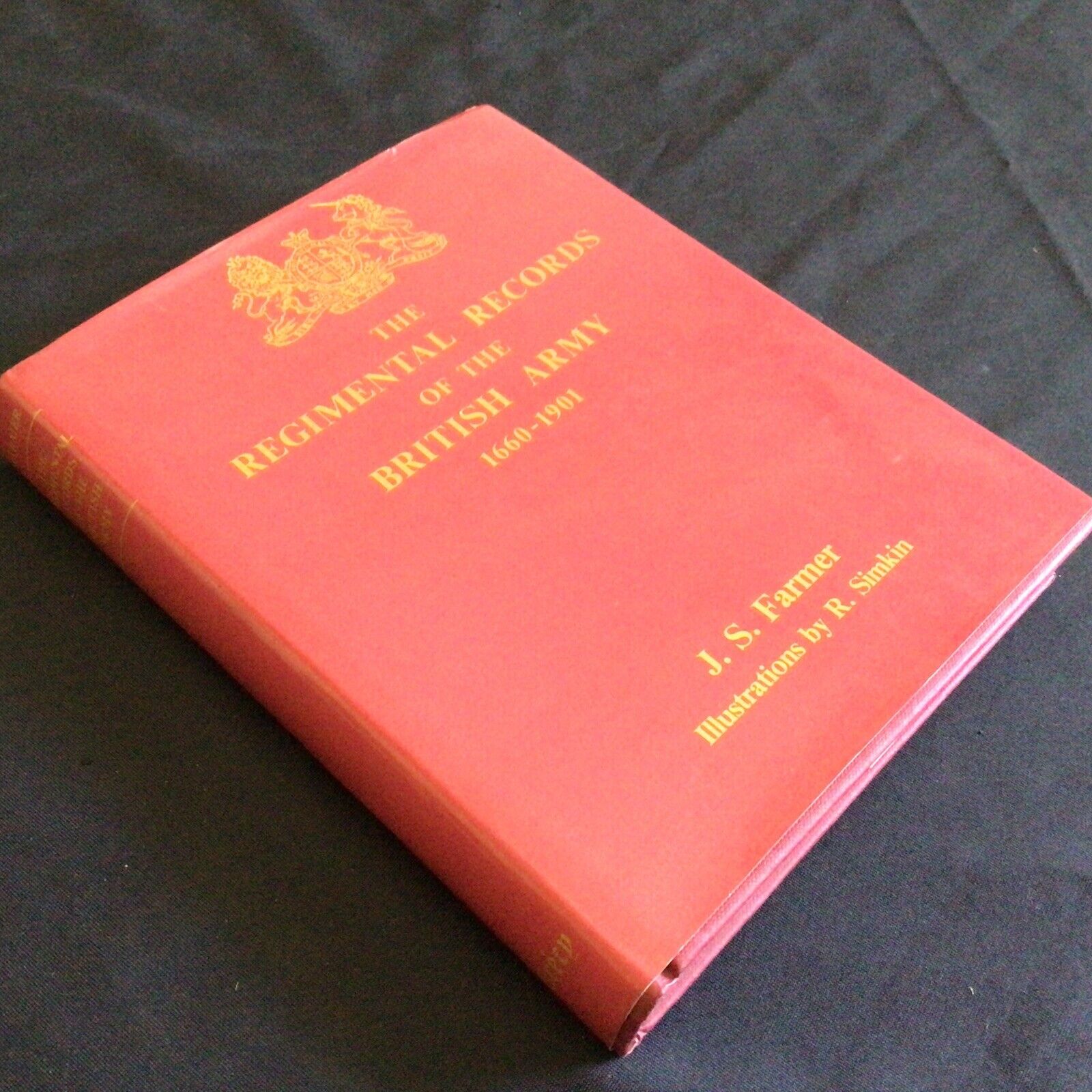 J.S. Farmer The Regimental Records if The British Army 1660-1901 book - (9732)