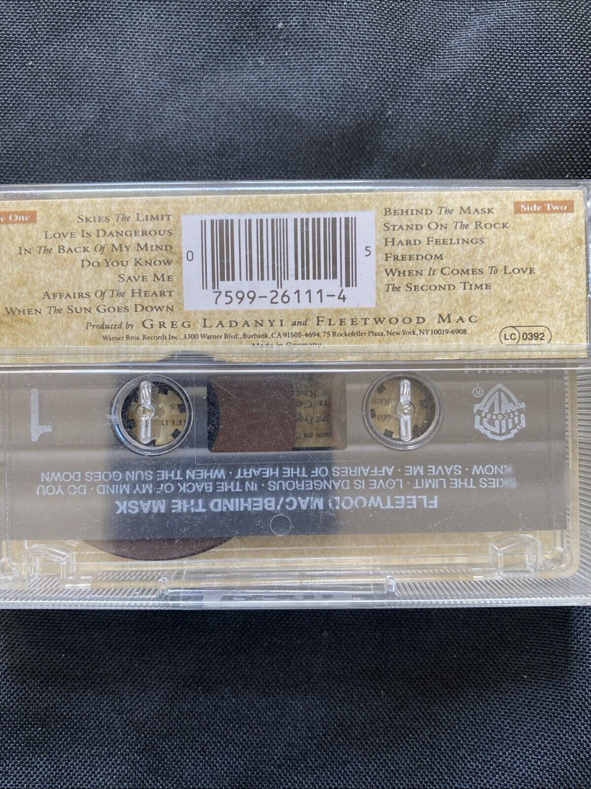 Fleetwood Mac Behind The Mask Cassette Tape 1990 - (5913)