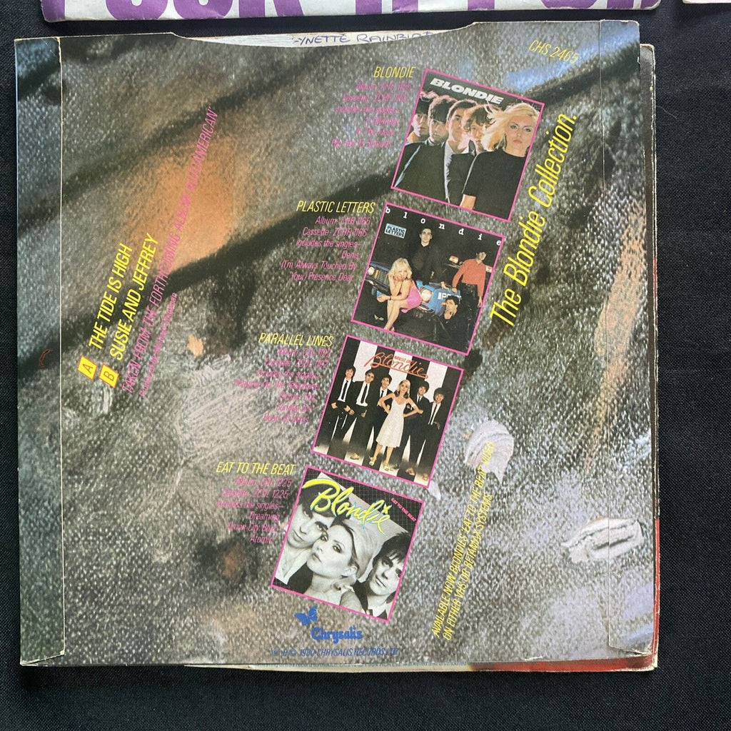 Vinyl Records 7" Singles 5x 80's Blondie Stevie Wonder Prefab Sprout Junior 9432