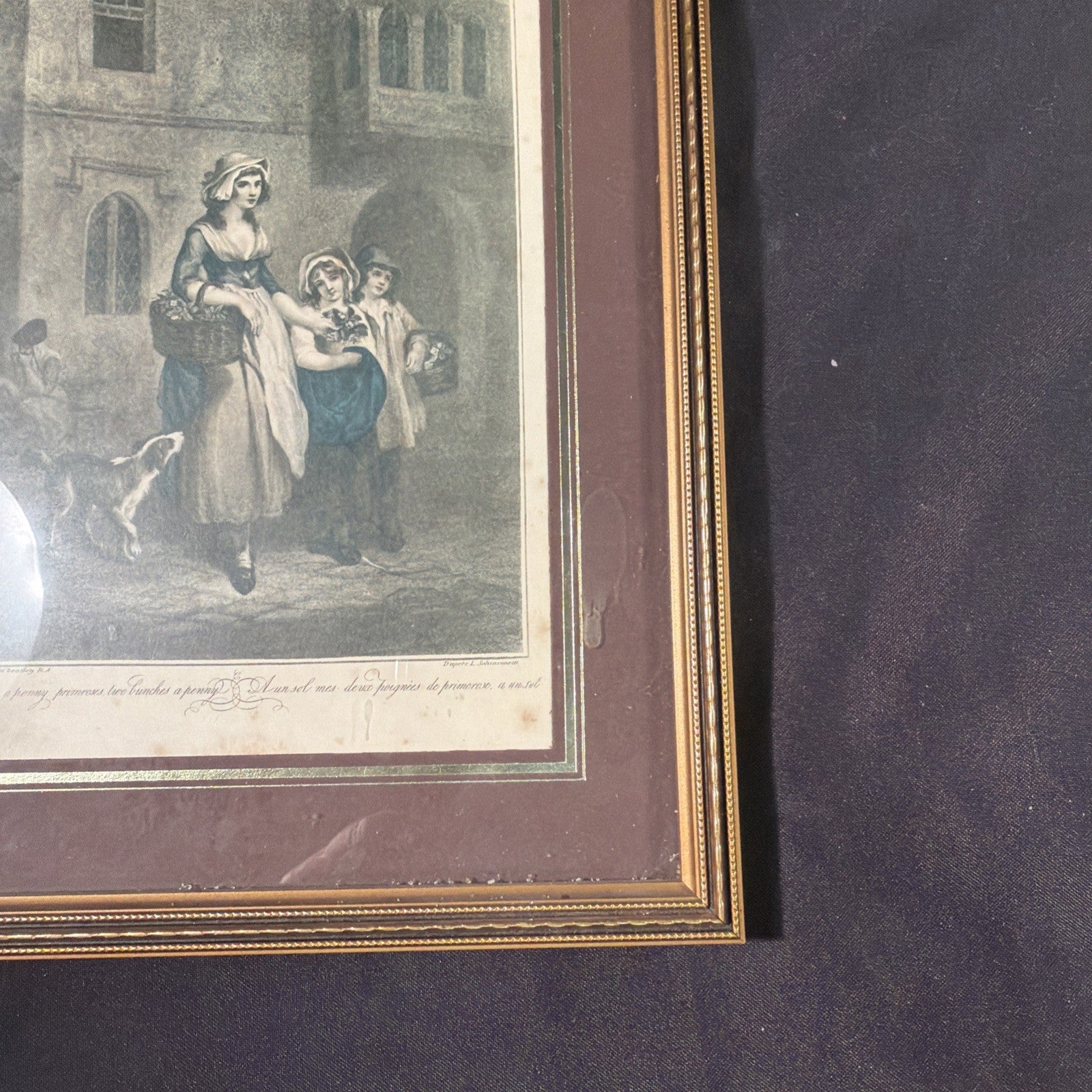 F Wheatley & Schiavonetti Cries of London engraving "Two Bunches a penny"  (2021)
