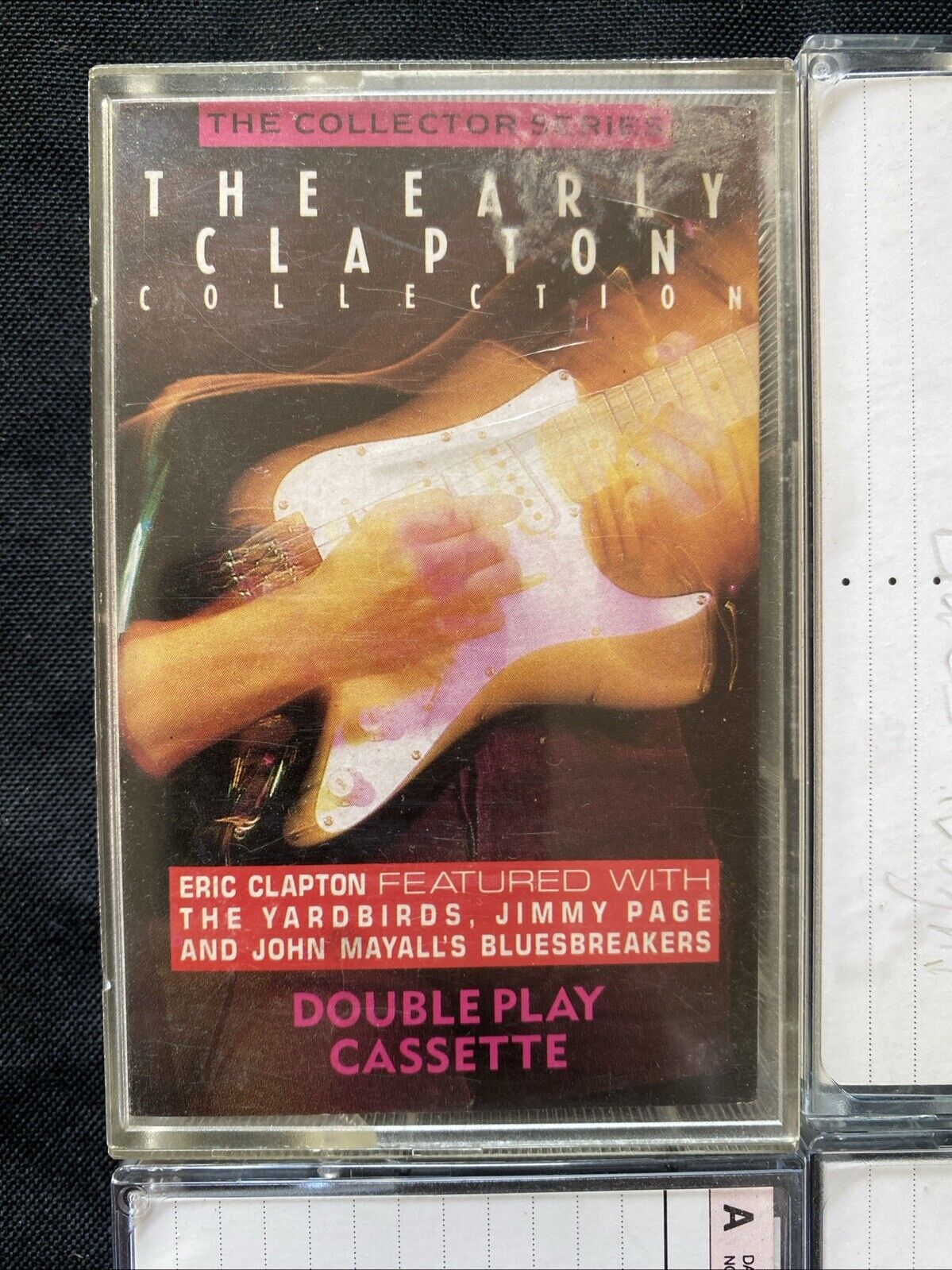 Eric Clapton Cassette Tapes x 4 Early and Live Clapton - (5904)