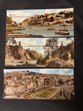 Bristol 1960's Real Photo Postcards x 3 City Centre & Clifton Bridge -(5501)