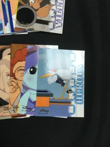 Upper Deck Disney Treasures Series 3 Trading cards Base cards x 54 cards -(6284)