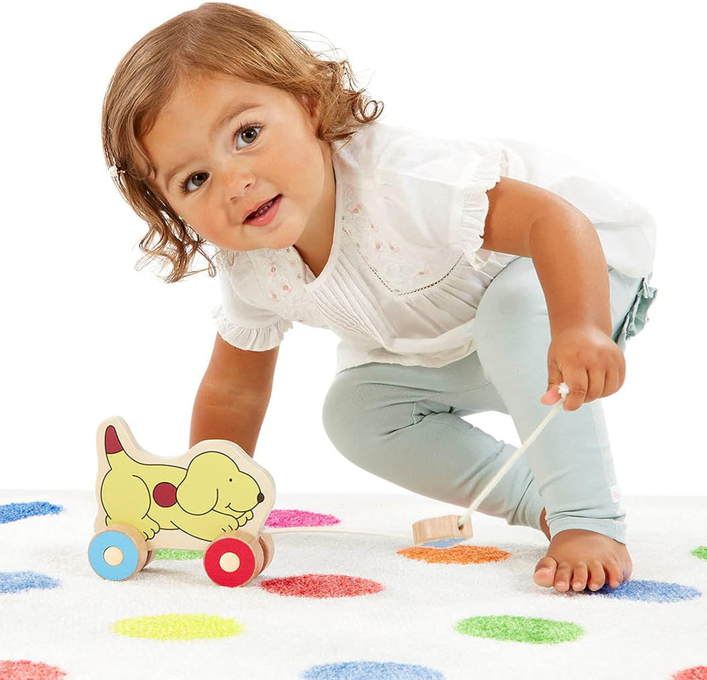 Fun With Spot The Dog Wooden pull along by Rainbow Designs