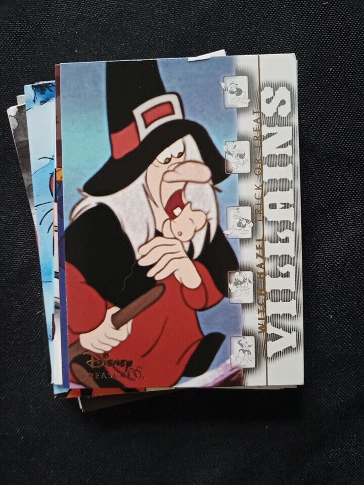 Upper Deck 2003 Disney Treasures Series Set 6 missing x 84 Trading Cards -(5739)