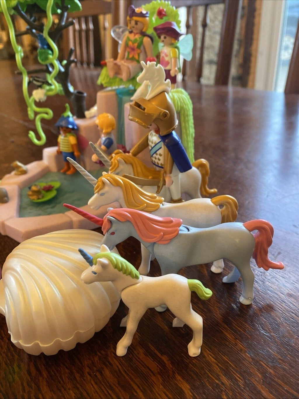 Playmobil Vintage Fairies Evil Queen Good King & Queen 15 figs  -(5868)