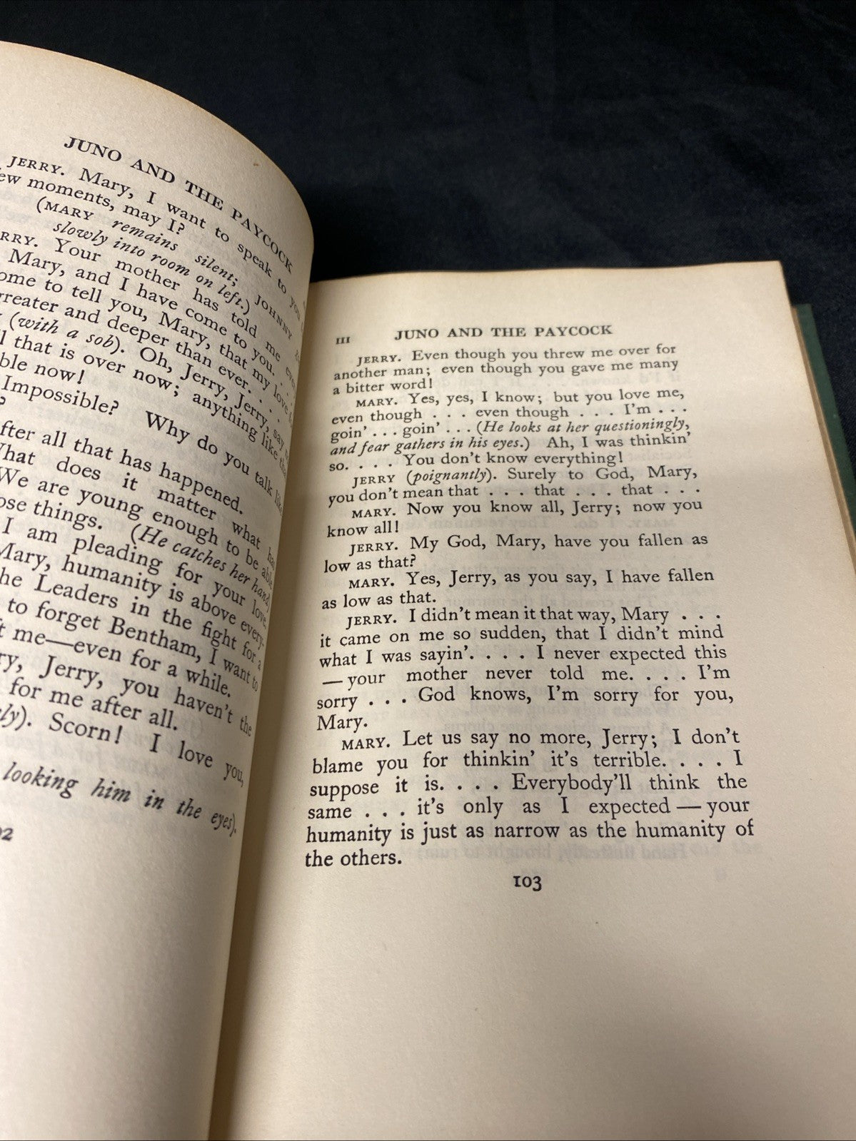 Book - 5 irish Plays - Sean O'Casey - 1940 - (1504)