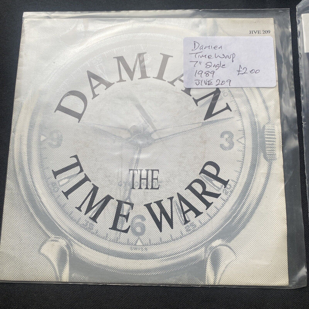 Vinyl Records 7" Singles 5 x 1980's Damian, Deacon Blue, Coulor Field Etc -(9480