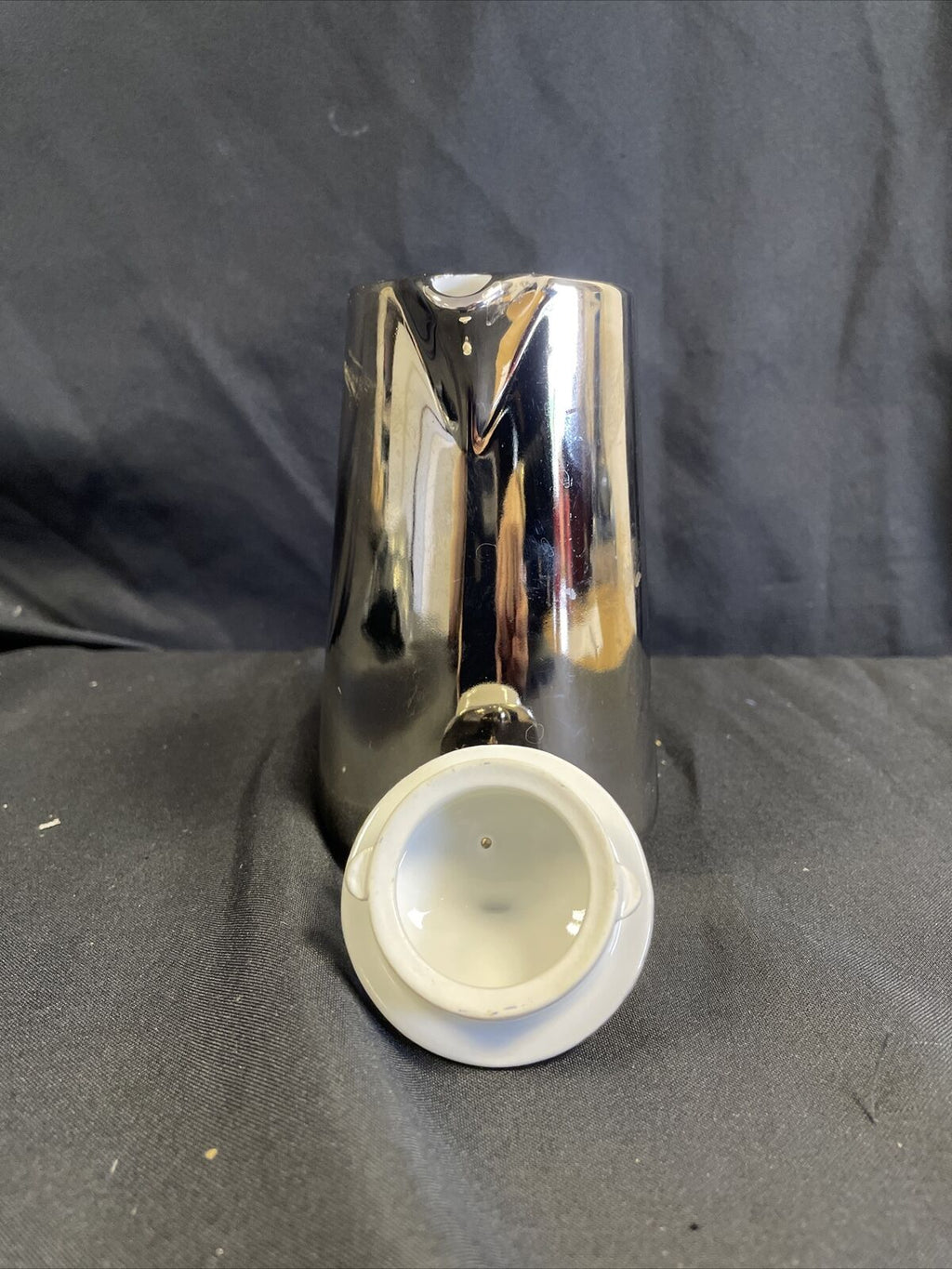 Royal Worcester Silver ceramic Teapot Shape 14 Size 4 Fireproof - (8126)