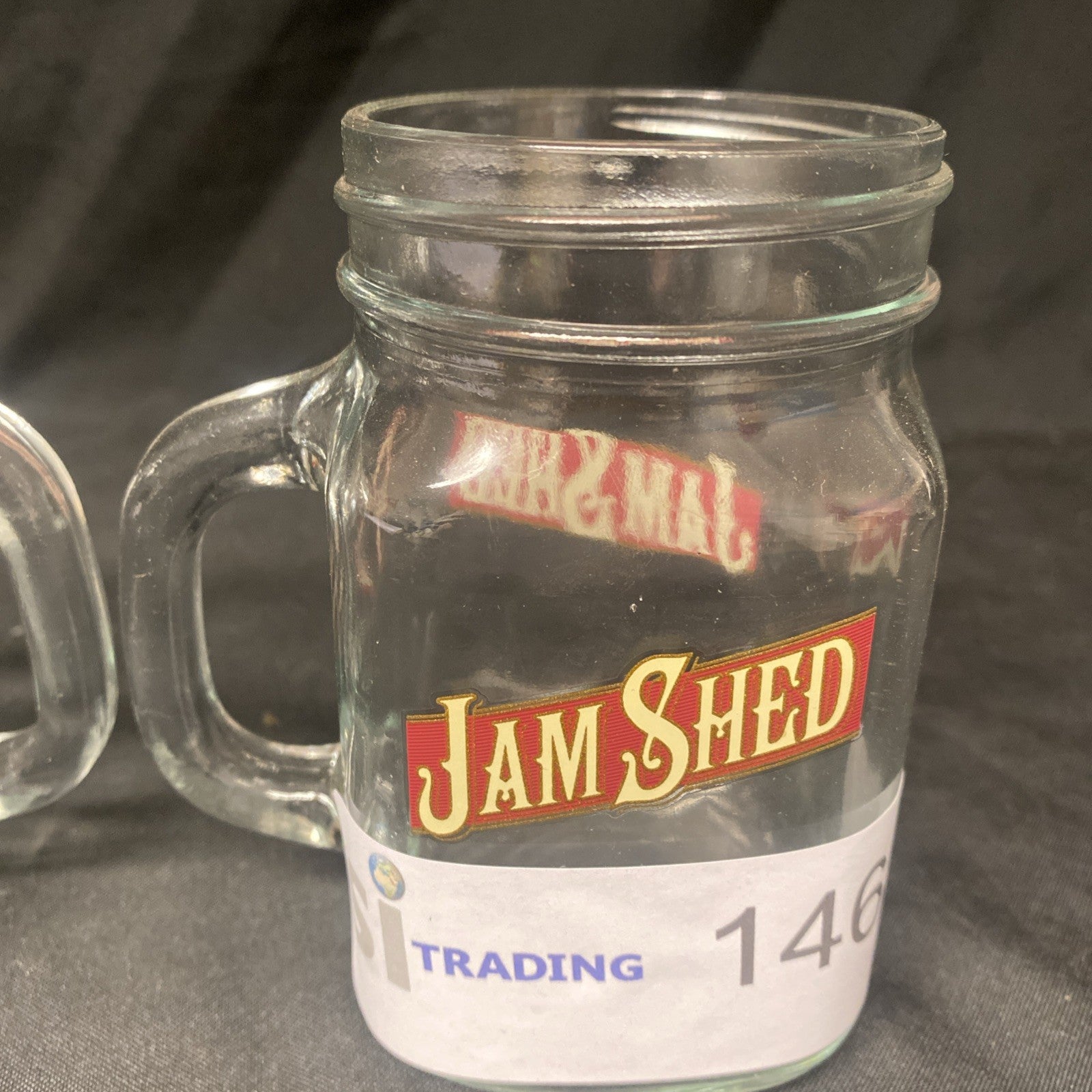 2X Jam Shed Half Pint Glass Drinks Home Bar Pub Party (1464)