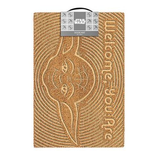 DOORMAT Coir - Star Wars, Yoda - Embossed Door Mat