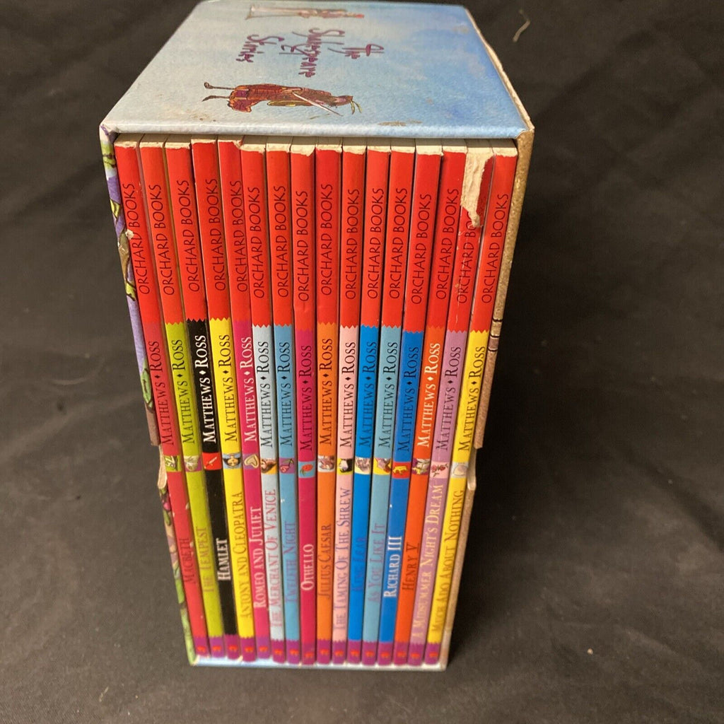 BOOK SET - The Shakespeare Stories 16 Box Set Matthews & Ross Children’s (5270)