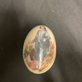 Trinket Box EGG - England China Egg Blue Boy by Gainsbourgh Design - (9208)