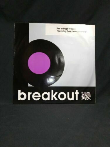 VINYL RECORD - Paul Oakenfold BREAKOUT Nothing has been proved PROMO COPY (6957