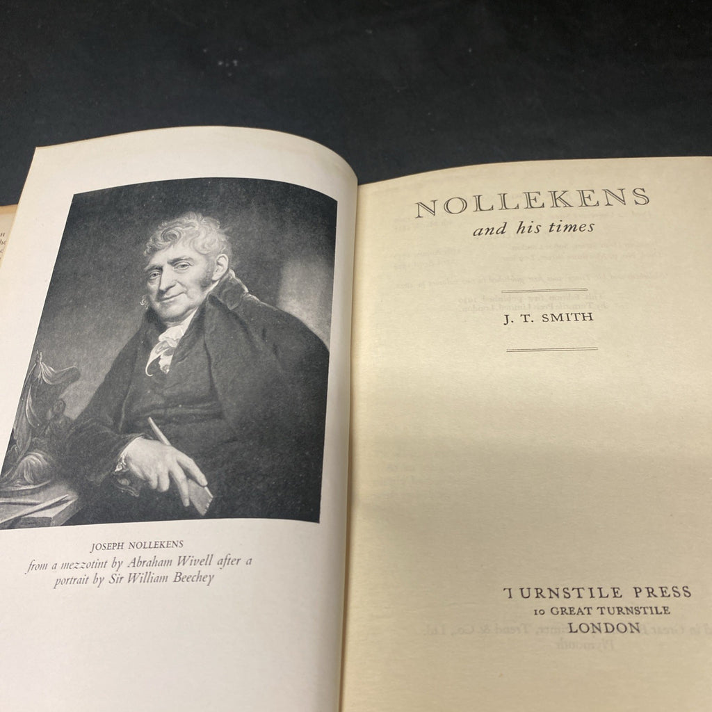 Book - Nollekens and His Times by J.T. Smith - 1949 - (1564)