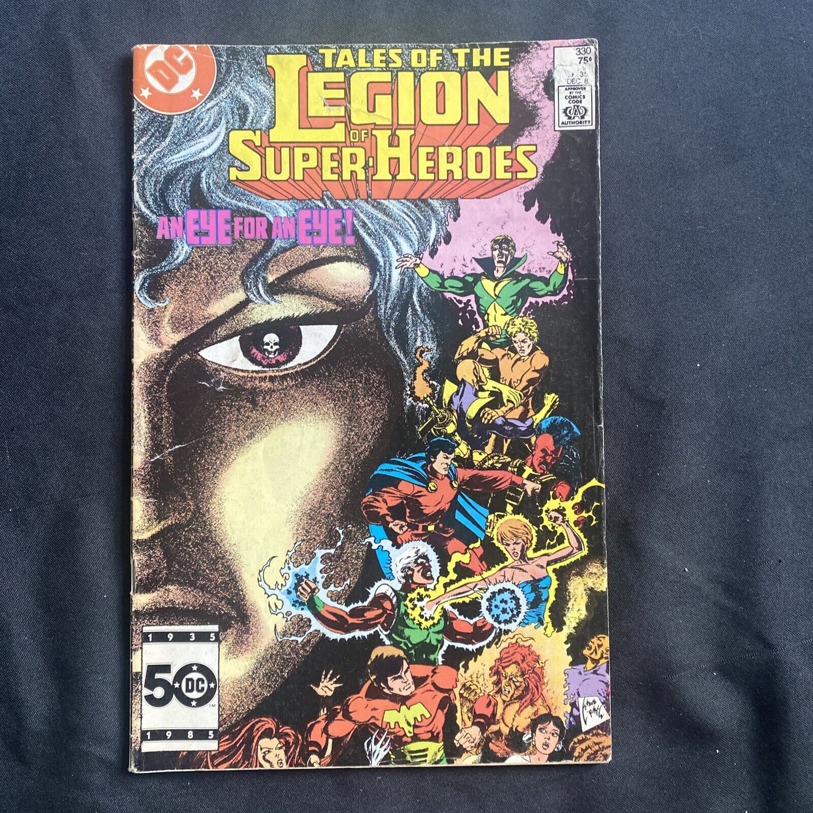 COMIC - DC Comics Tales of The LEGION of SUPER HEROES - Dec 1985 -  USA - (8809