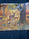 Vintage Roll of Glossy STEWO Printed wrapping drawer lining paper 4mtrs -(9552)