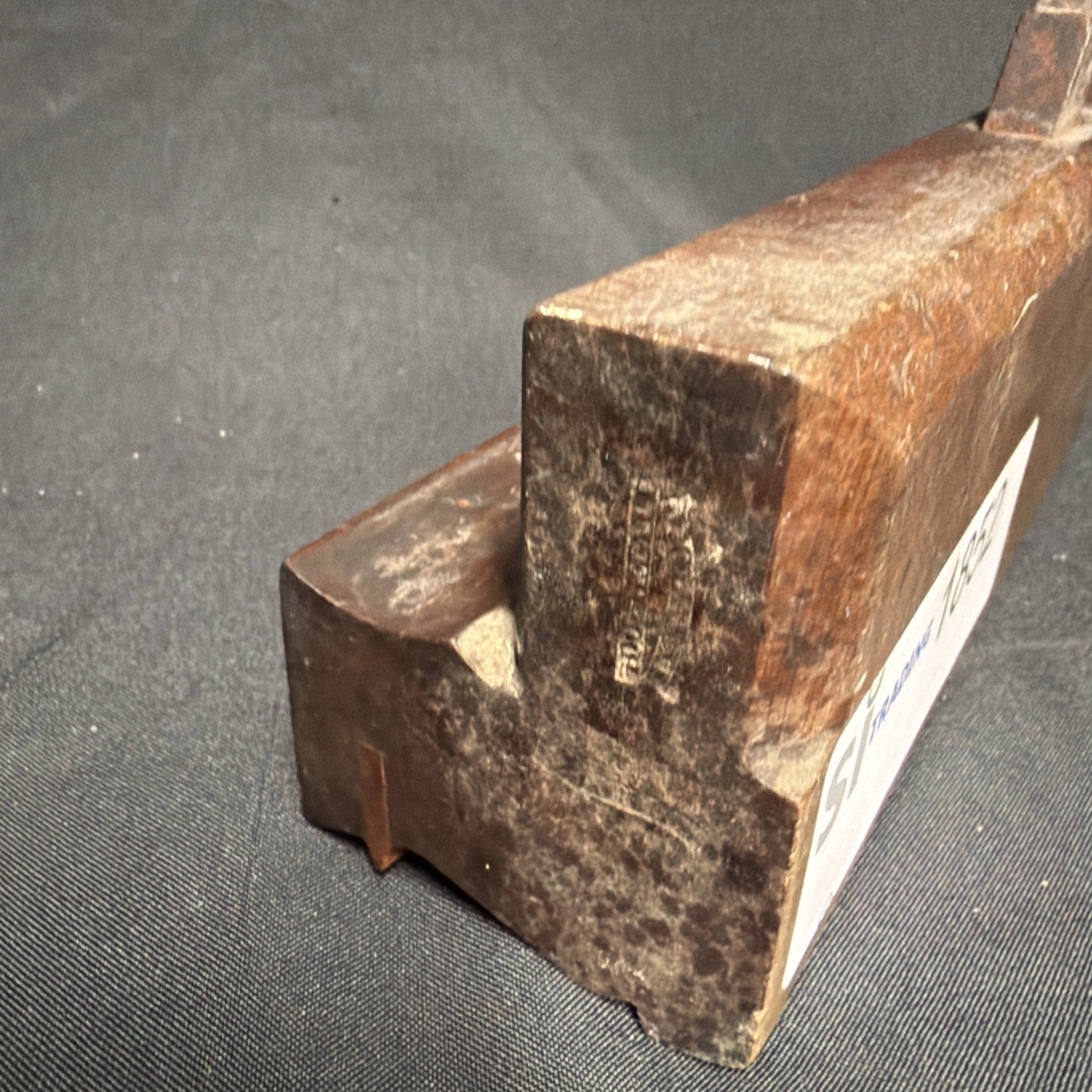 Antique British Wooden Moulding Plane 9.5" J. Clarke, Liverpool - (1852)