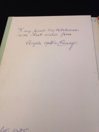 Book - The Hills of Time and Other Poems Signed Angela Upton Cheney 1985 (1175)