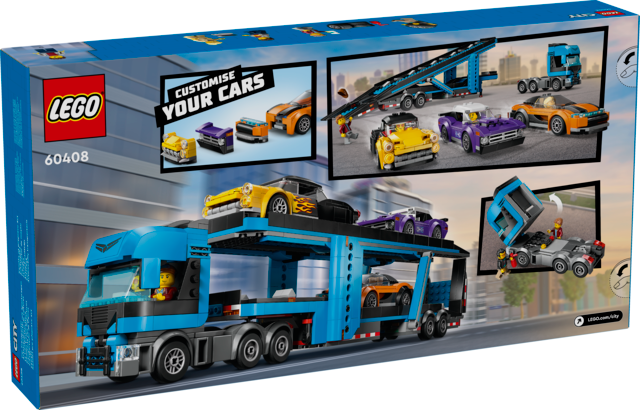 LEGO City Big Vehicles - Car Transporter Truck with Sports Cars - 60408