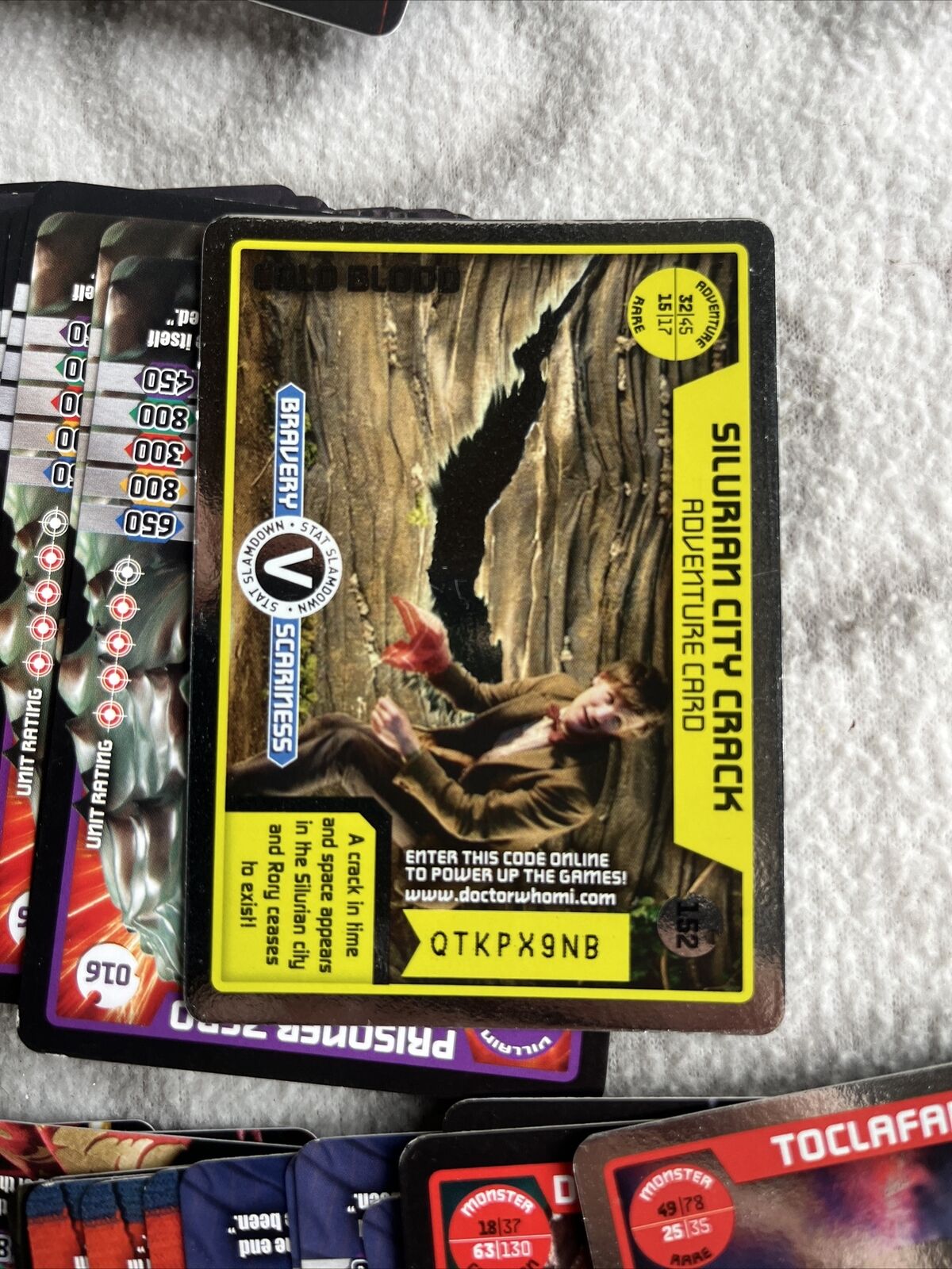 Doctor Who MONSTER INVASION - Dr Who 300+ Single Cards + tin
