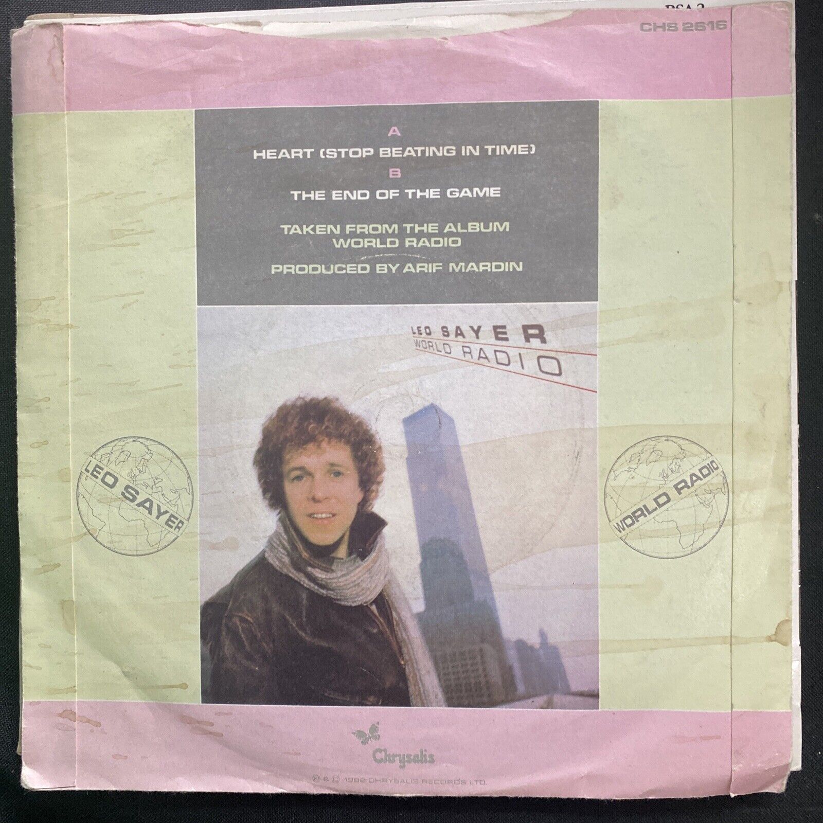 Vinyl Records 7" Singles 5 x 1980's  Kim Wilde, Leo Sayer, Carly Simon - 9438