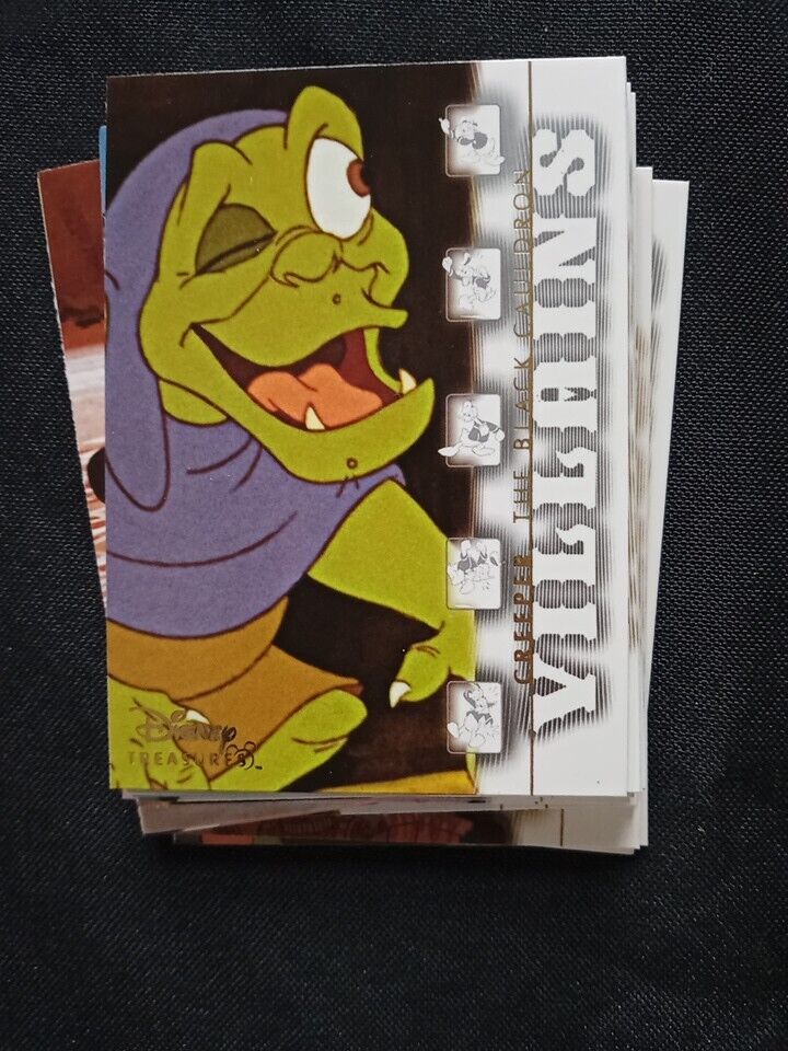 Upper Deck 2003 Disney Treasures Series Set 6 missing x 84 Trading Cards -(5739)