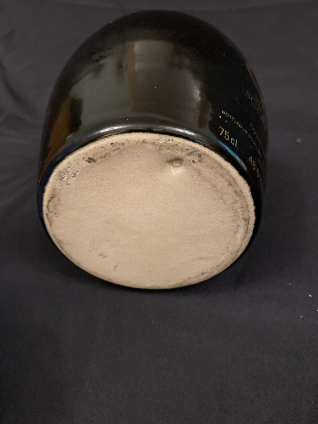 Vintage Whisky Jug Ceramic Decanter Rare  QE2 Scotch 12 Yr.- (8452)