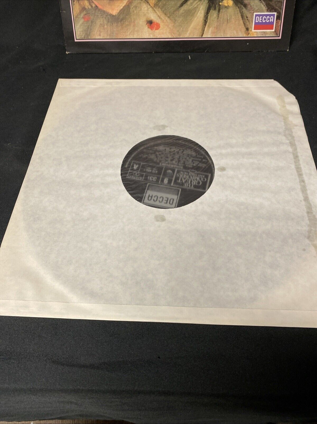 VINYL RECORD - Tchaikovsky Ballet Music Swan, Sleeping, Nutcracker 1959 -(5666)