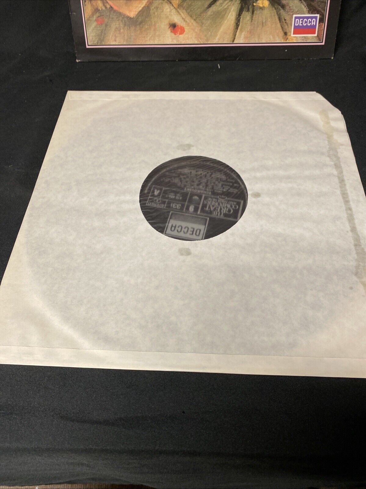 VINYL RECORD - Tchaikovsky Ballet Music Swan, Sleeping, Nutcracker 1959 -(5666)