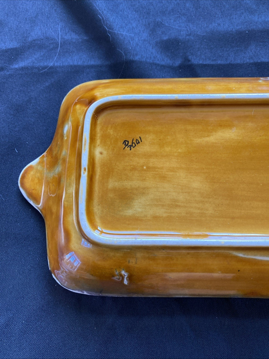 Royal Doulton RARE Silhouette series Farming ceramic tray pre 1922 - (1034)