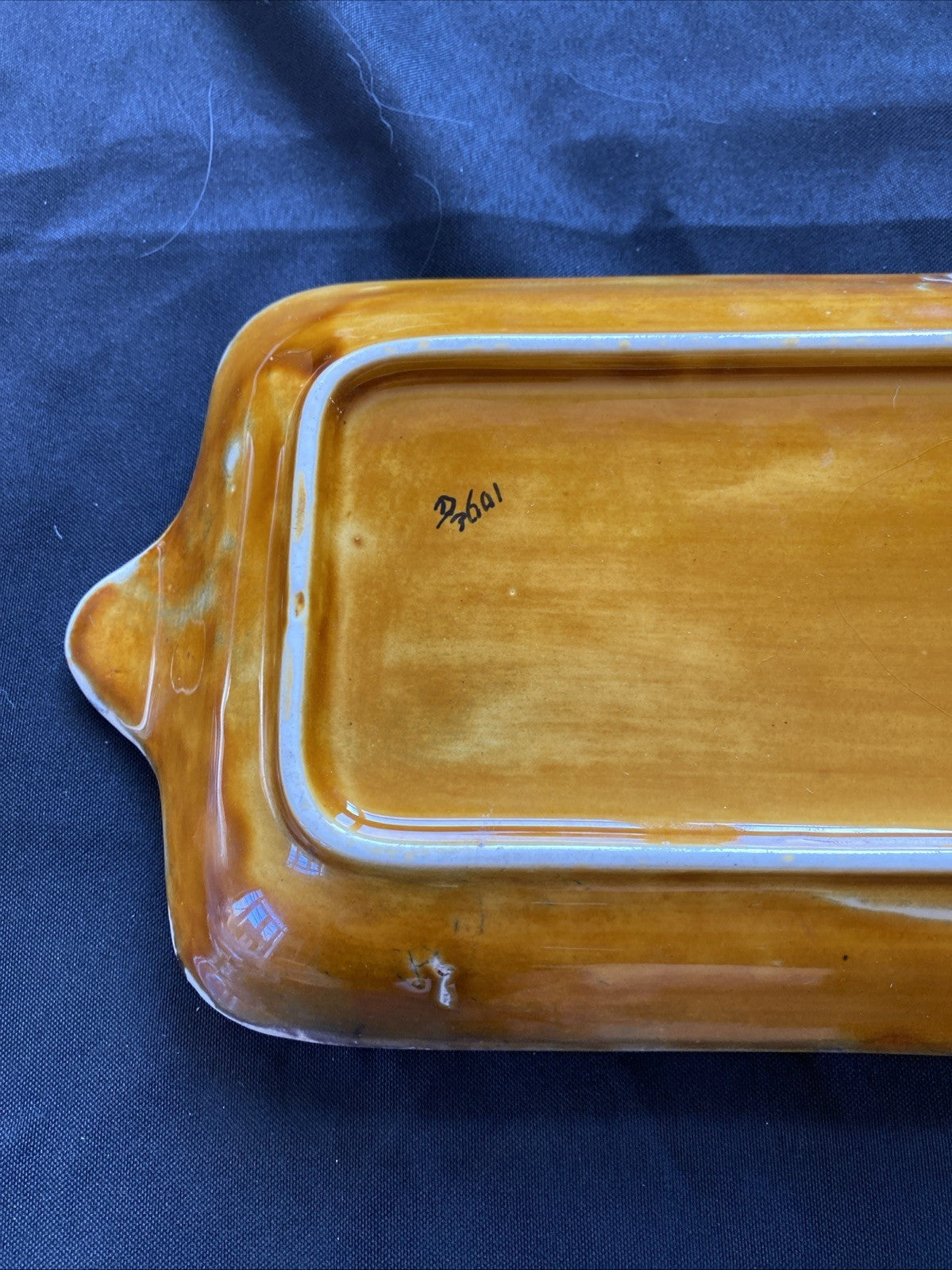 Royal Doulton RARE Silhouette series Farming ceramic tray pre 1922 - (1034)