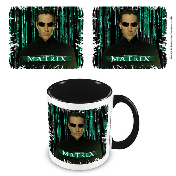 MUG Boxed Ceramic - MOVIE - The Matrix (Hello Neo) - Black Mug