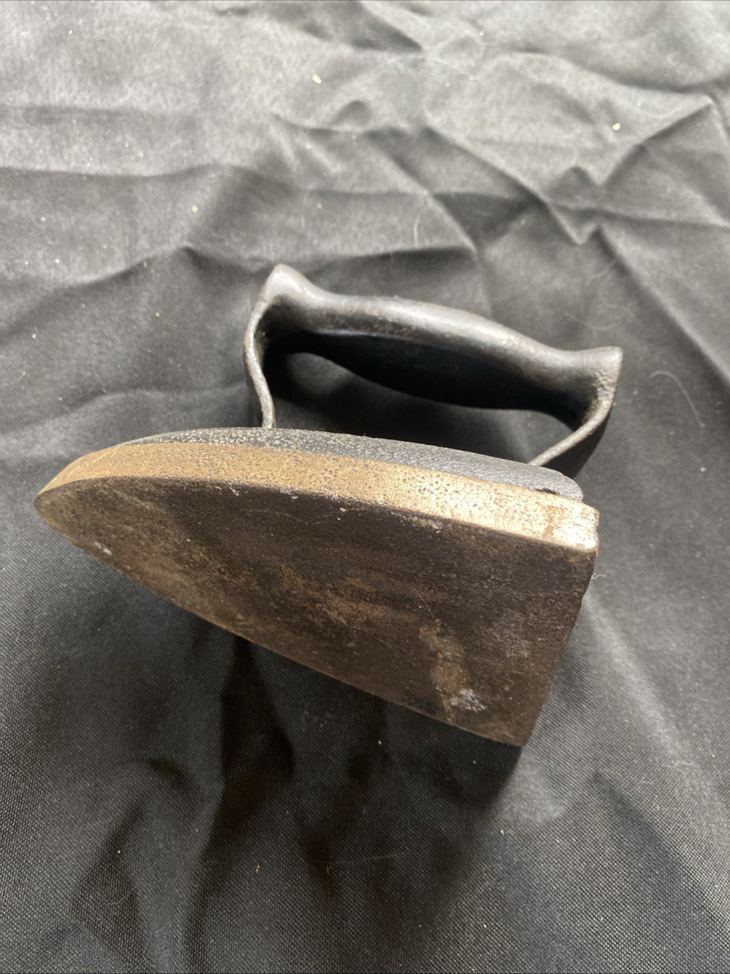 Antique Cast Iron Flat Clothes Iron by J&J Siddons West Bromwich, Doorstop (1190