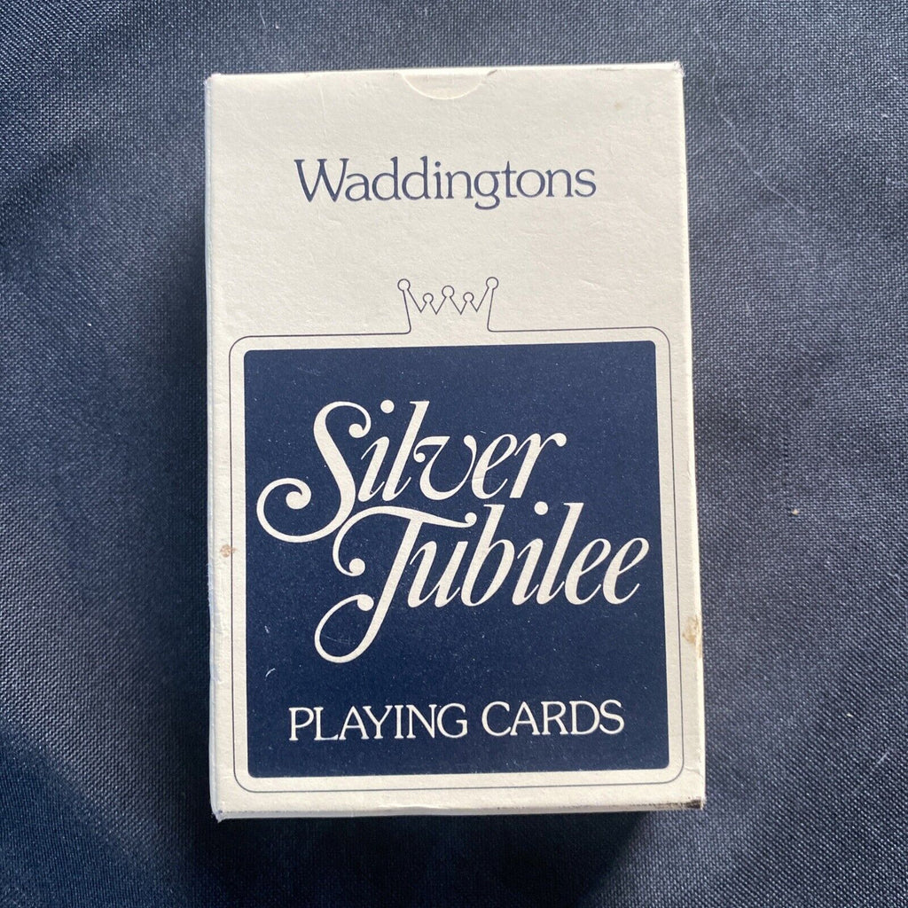 Waddingtons Queen Elizabeth II Silver Jubilee Playing Cards -