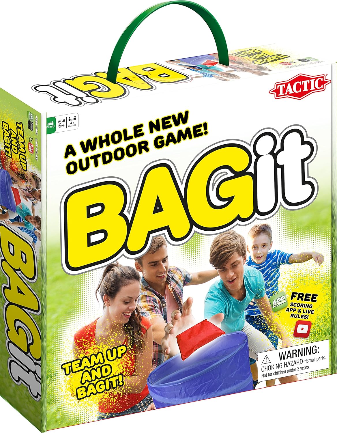 Tactic Games BAGiT - Bag It - Team up and score - Great for schools home garden