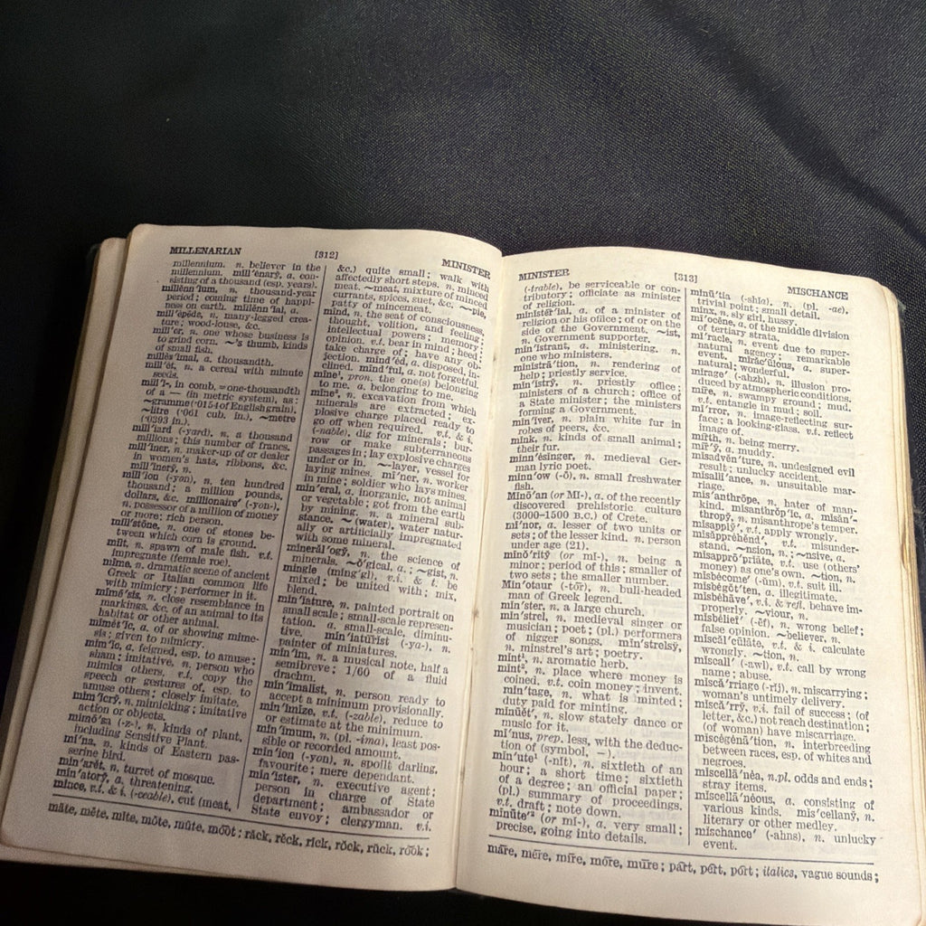 The Little Oxford Dictionary of Current English Third 1941 George Ostler -(1957)