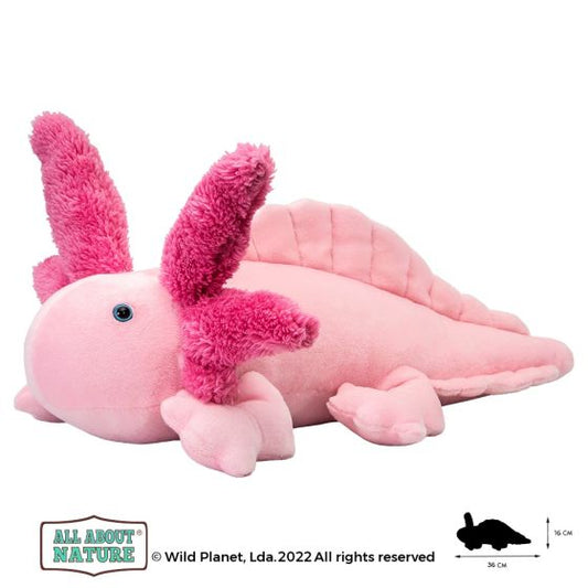 All About Nature Wild Planet - Soft Plush Age 0+ - AXOLOTI 36cm - K8425