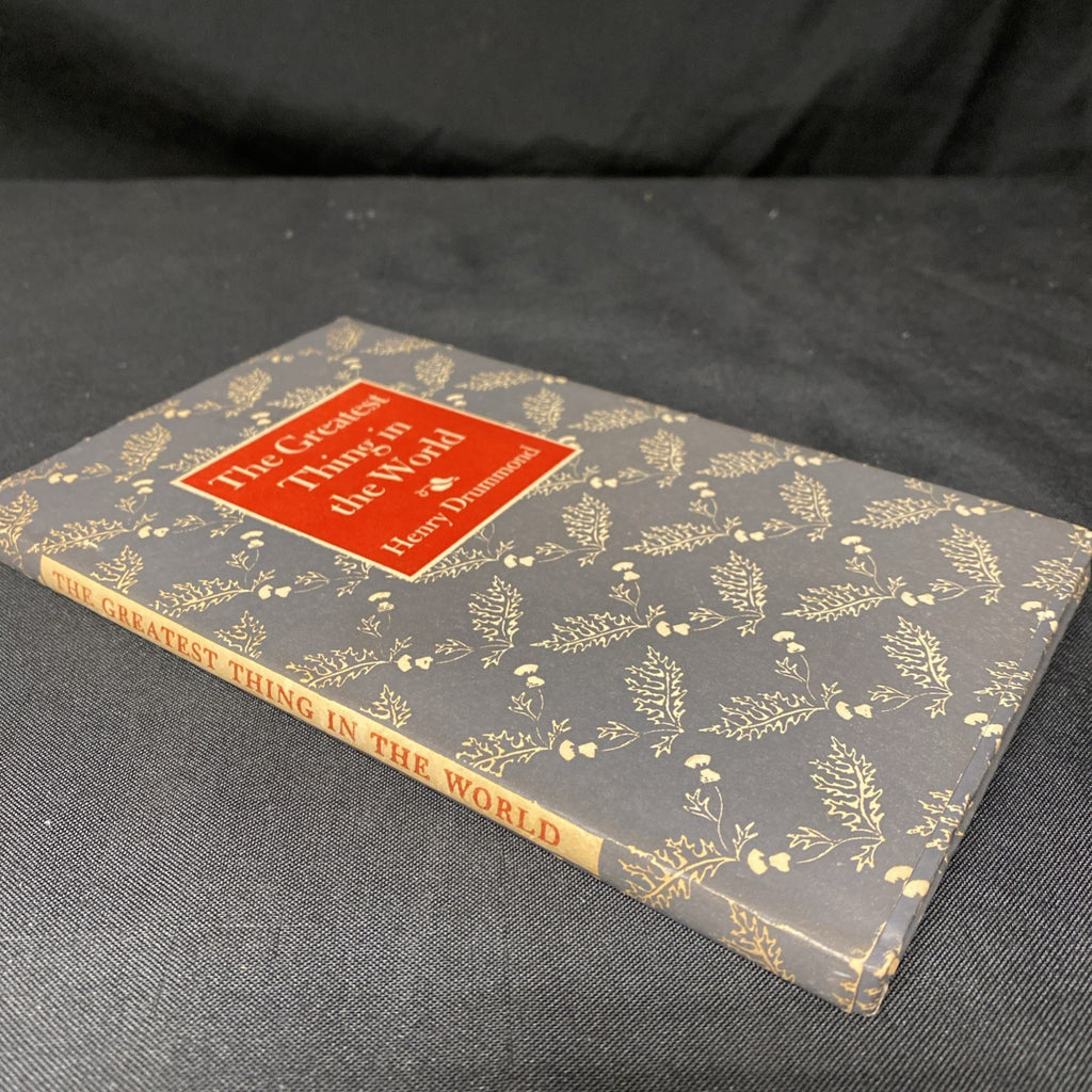 Book - The Greatest Thing In The World - Henry Drummond - (1646)