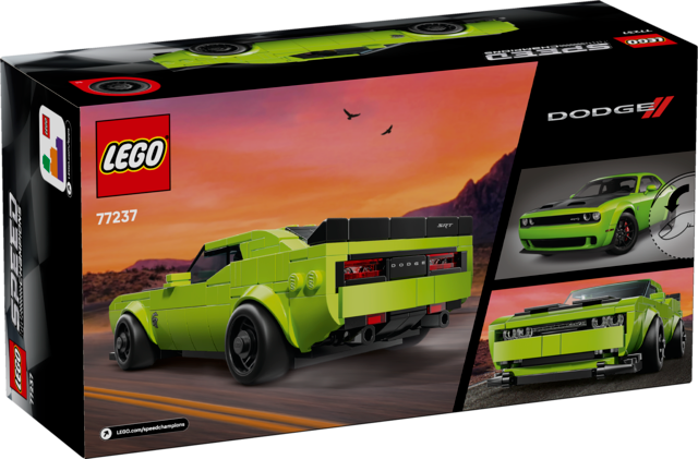 LEGO Speed Champions - Dodge Challenger SRT Helicat Sports Car - 77237
