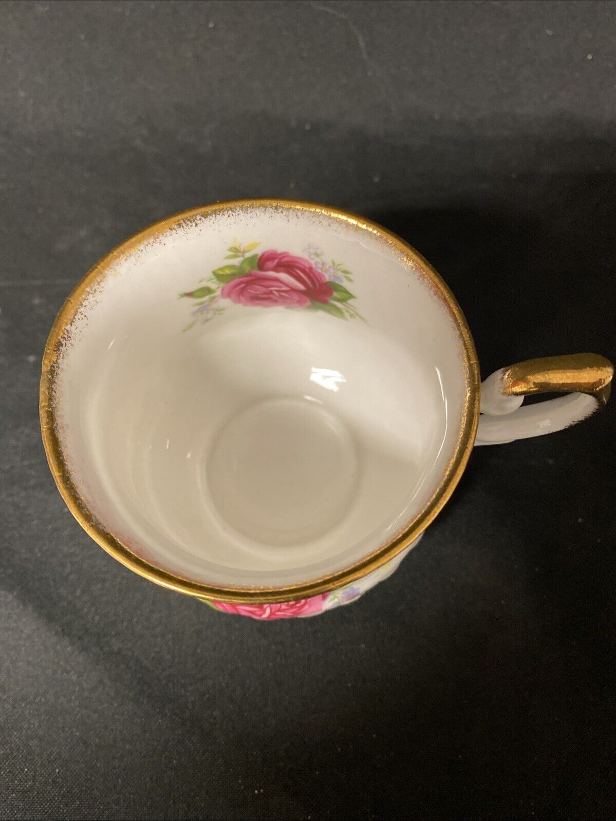 Rosina China Co. Ltd Queens Roses fine Bone China England - CUP - (5838)