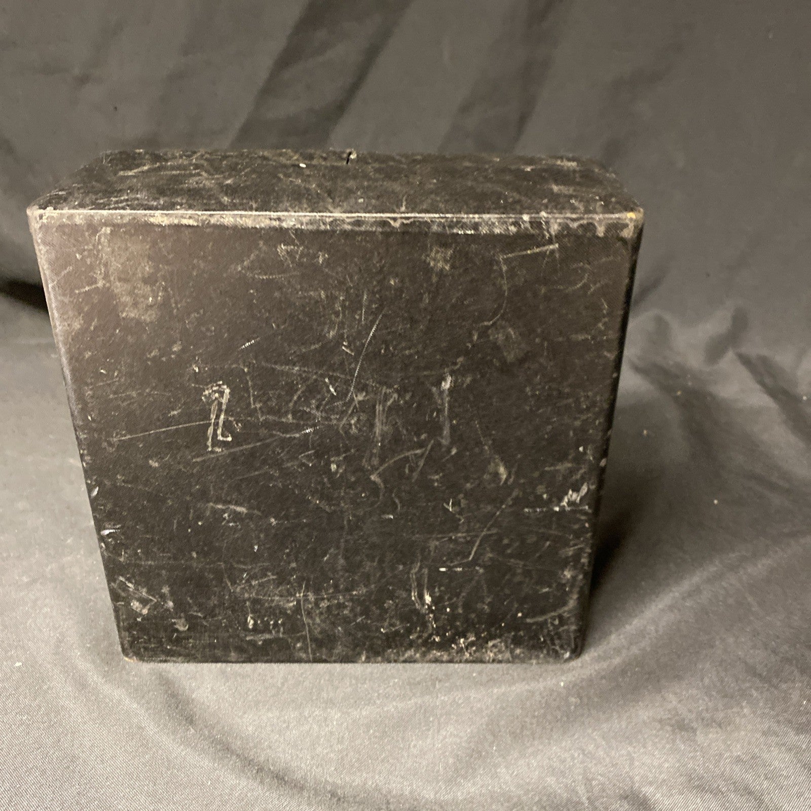 Mappin & Webb Angelus Boxed Clock very heavy brass 1930's Needs Repair -(1733)