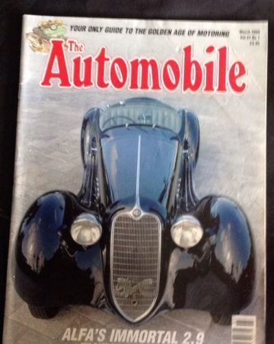 The Automobile Magazine - March 2009 Vol 27  No 1 - Alfa Romero 2.9 - (749)