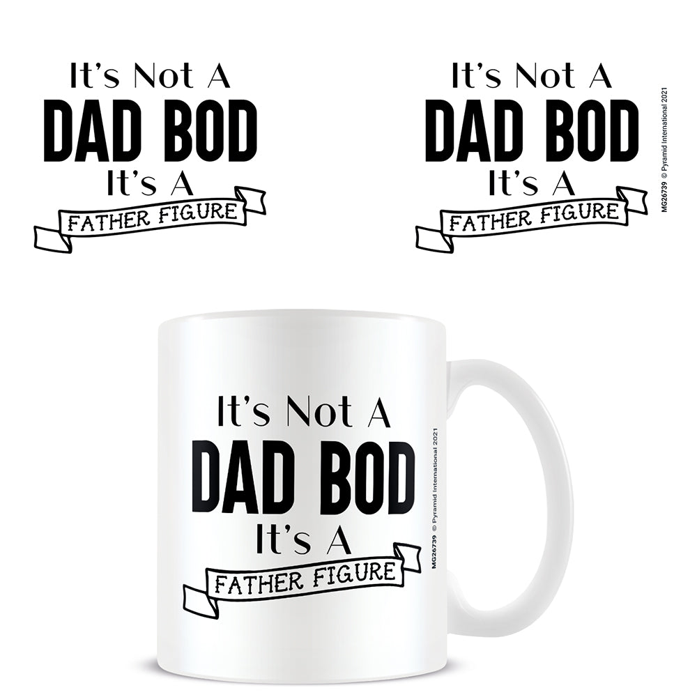 MUG Boxed Ceramic - HUMOUR - It's Not A Dad Bod, It's a father figure
