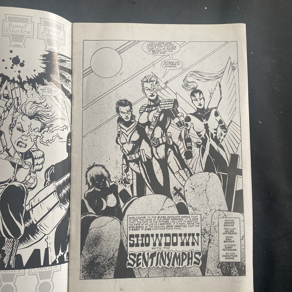 COMIC - SPOOF Comics - X-BABES 2088 - April 1993 #1 - (8780)