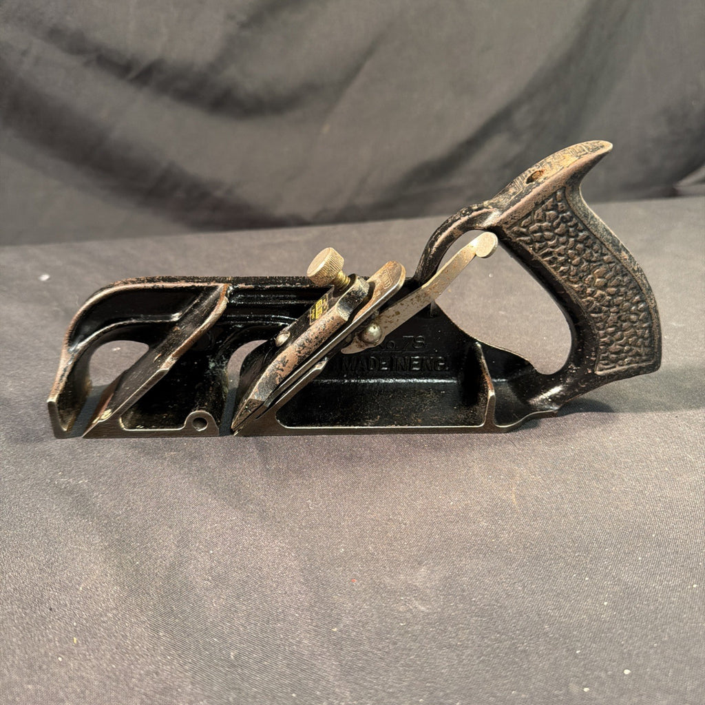 Vintage Stanley No 78 Rebate Plane complete in good overall condition - (2040)