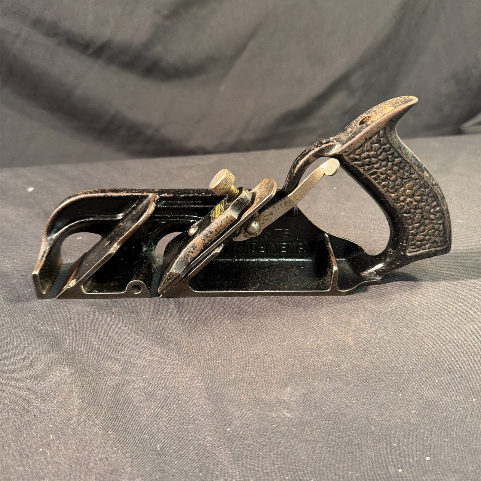 Vintage Stanley No 78 Rebate Plane complete in good overall condition - (2040)