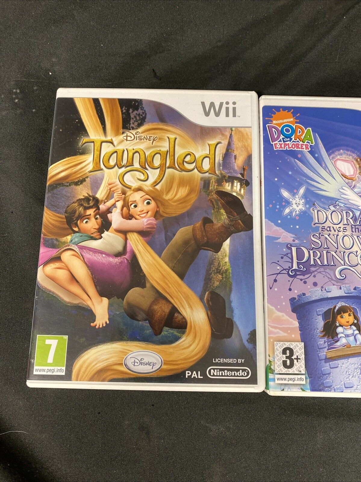 Nintendo WII Bundle 3 Games Inc Disney Tangled and more - (5561)