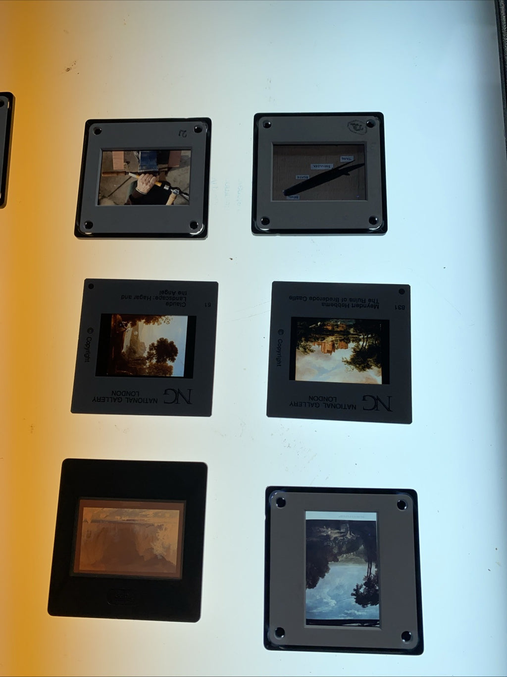 AGFA 35mm Cassette System 50 + 50 spaces inc 97 colour slides - 5965
